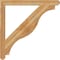 Ekena Millwork Funston Craftsman Rough Sawn Bracket, Western Red Cedar, 4"W x 48"D x 48"H BKT04X48X48FST04RWR - alternate 4